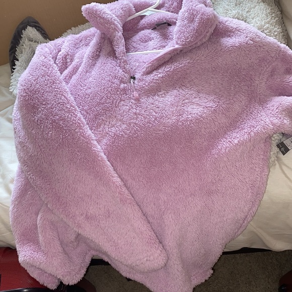 Eddie Bauer quest plush quarter zip - Picture 4 of 7